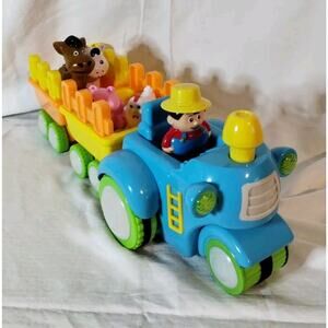 Toys R Us Children's "Old Mcdonald" Farm Train Interactive Animals